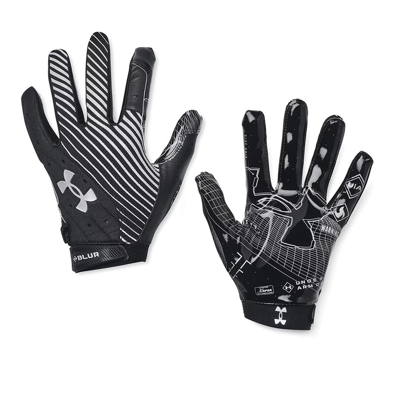 Under Armour Blur Football Gloves - schwarz Gr. XL von Under Armour, Inc.