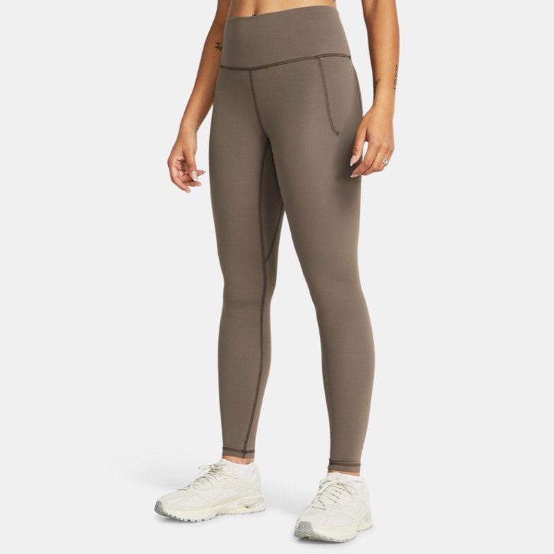 Damen Under Armour Meridian Leggings Taupe Dusk / Taupe Dusk S von Under Armour