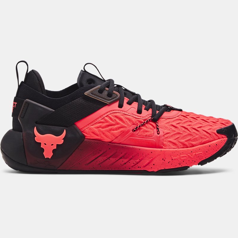 Herren Project Rock 6 Trainingsschuhe Phoenix Fire / Schwarz / Phoenix Fire 41 von Under Armour