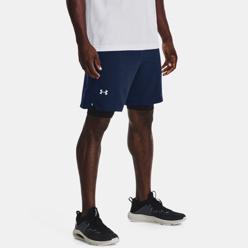 Under Armour Vanish gewebte Shorts für Herren Academy / Mod Grau 3XL von Under Armour