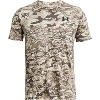 UNDER ARMOUR ABC Camouflage Trainingsshirt Herren 203 - timberwolf taupe/black M von Under Armour