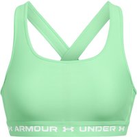 UNDER ARMOUR Armour Mid Crossback Sport-BH Damen 350 - matrix green/matrix green/white S von Under Armour