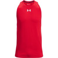 UNDER ARMOUR Baseline Baumwoll Tanktop Herren 600 - red/white/white M von Under Armour