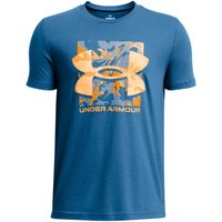 UNDER ARMOUR Box Camo Trainingsshirt Jungen 406 - photon blue/wild orange M (137-149 cm) von Under Armour
