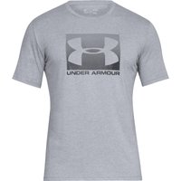 UNDER ARMOUR Boxed Sportstyle Trainingsshirt Herren grau/grau/schwarz M von Under Armour