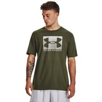 UNDER ARMOUR Boxed Sportstyle kurzarm Trainingsshirt Herren 390 - marine od green/halo gray/pewter L von Under Armour