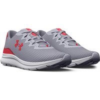 UNDER ARMOUR Charged Impulse 3 Laufschuhe Herren 102 - mod gray/radio red/radio red 45.5 von Under Armour