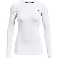 UNDER ARMOUR ColdGear Authentics langarm Sportshirt Damen 100 - white/black M von Under Armour