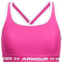 UNDER ARMOUR Crossback Sport-BH Mädchen 654 - rebel pink/white/white XS (122-127 cm) von Under Armour