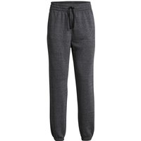 UNDER ARMOUR French Terry Rival Jogginghose Damen 025 - castlerock full heather/white M von Under Armour