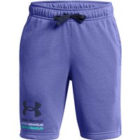 UNDER ARMOUR French Terry Rival Shorts Jungen 561 - starlight/downpour gray XL (160-170 cm) von Under Armour