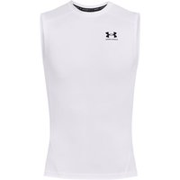 UNDER ARMOUR HeatGear Armour Kompressions-Tank-Top Herren 100 - white/black M von Under Armour