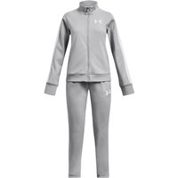 UNDER ARMOUR Knit Trainingsanzug Mädchen 011 - mod gray/white L (149-160 cm) von Under Armour