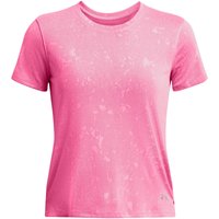 UNDER ARMOUR Launch Splatter T-Shirt Damen 682 - fluo pink/reflective XL von Under Armour
