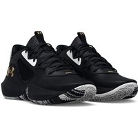 UNDER ARMOUR Lockdown 6 Basketballschuhe Kinder 003 - black/black/metallic gold 37.5 von Under Armour