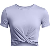 UNDER ARMOUR Motion Crossover Crop-Shirt Damen 539 - celeste/white XL von Under Armour