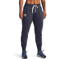 UNDER ARMOUR Rival Fleece Jogginghose Damen 558 - tempered steel/white/white S von Under Armour