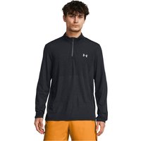 UNDER ARMOUR Seamless Stride 1/4-Zip Laufshirt Herren 025 - castlerock/reflective M von Under Armour