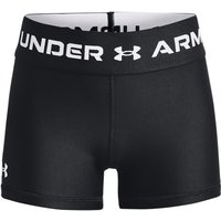 UNDER ARMOUR Shorts Mädchen 001 - black/white M (137-149 cm) von Under Armour
