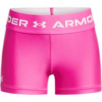 UNDER ARMOUR Shorts Mädchen 652 - rebel pink/white XS (122-127 cm) von Under Armour