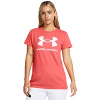 UNDER ARMOUR Sportstyle Graphic T-Shirt Damen 811 - coho/white S von Under Armour