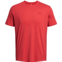 UNDER ARMOUR Sportstyle Left Chest Trainingsshirt Herren 814 - red solstice/red M von Under Armour