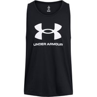 UNDER ARMOUR Sportstyle Tanktop Herren 001 - black/white L von Under Armour