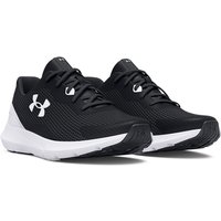 UNDER ARMOUR Surge 3 Laufschuhe Herren 001 - black/white/white 40.5 von Under Armour