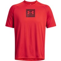 UNDER ARMOUR Tech Fill Print Trainingsshirt Herren 600 - red/deep red XXL von Under Armour