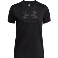 UNDER ARMOUR Tech Logo Trainingsshirt Damen 001 - black/black L von Under Armour
