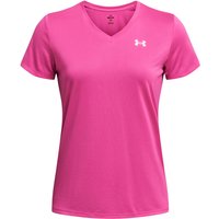 UNDER ARMOUR Tech T-Shirt Damen 652 - rebel pink/white L von Under Armour