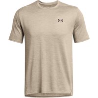 UNDER ARMOUR Tech Vent kurzarm Trainingsshirt Herren 203 - timberwolf taupe/black L von Under Armour