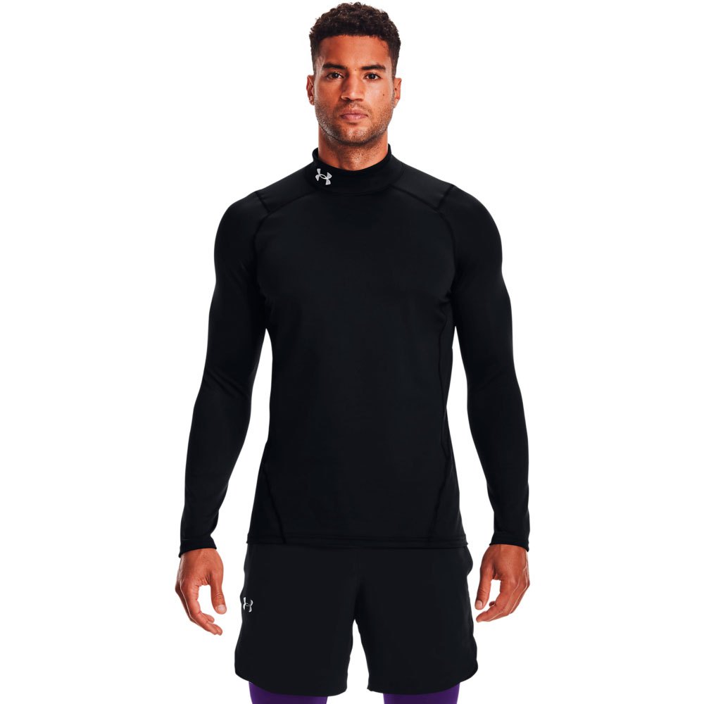 Under Armour Coldgear Armour Fitted Mock Long Sleeve T-shirt Schwarz 3XL / Regular Mann von Under Armour