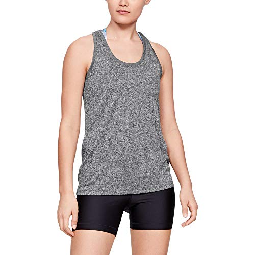 Under Armour Damen Tech Tank - Solid, lockeres, leichtes Sport Shirt, atmungsaktives Trainingsshirt aus UA Tech-Gewebe von Under Armour