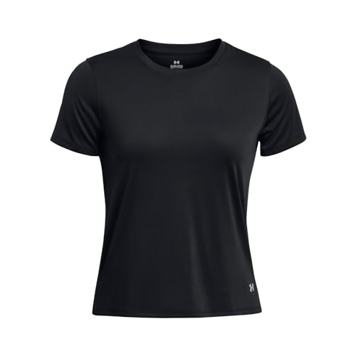 Under Armour Damen UA Launch Shortsleeve, atmungsaktives Laufshirt mit reflektierenden Details, schnelltrocknendes Funktionsshirt von Under Armour
