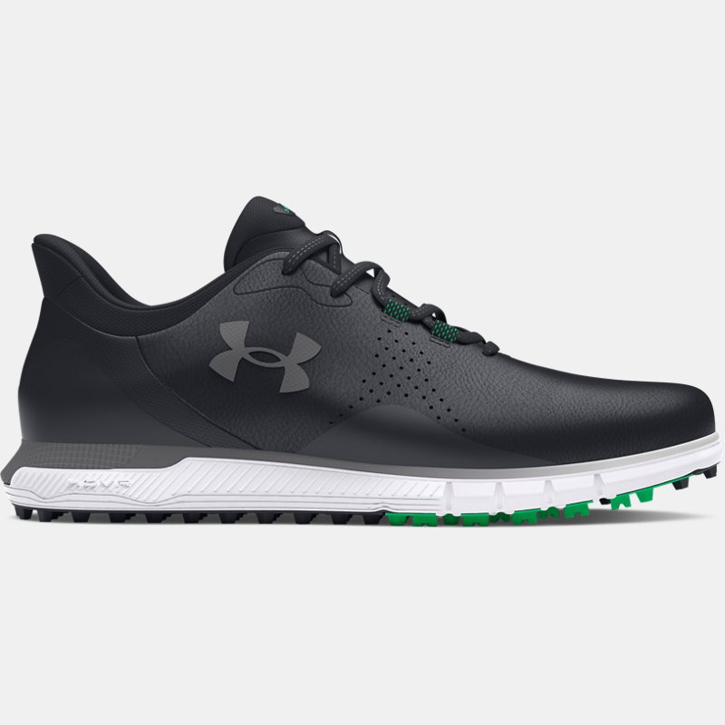 Under Armour Drive Fade Golfschuhe ohne Spikes für Herren Schwarz / Schwarz / Titan Grau 42.5 von Under Armour