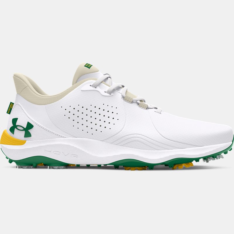 Under Armour Drive Pro Golfschuhe für Herren Weiß / Silt / Classic Grün 43 von Under Armour