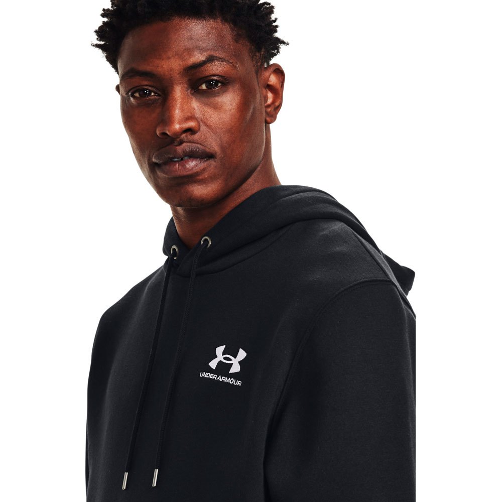 Under Armour Essential Fleece Hoodie Schwarz S / Regular Mann von Under Armour