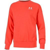 Under Armour Essential OS Crew Sweatshirt Damen in orange, Größe: S von Under Armour