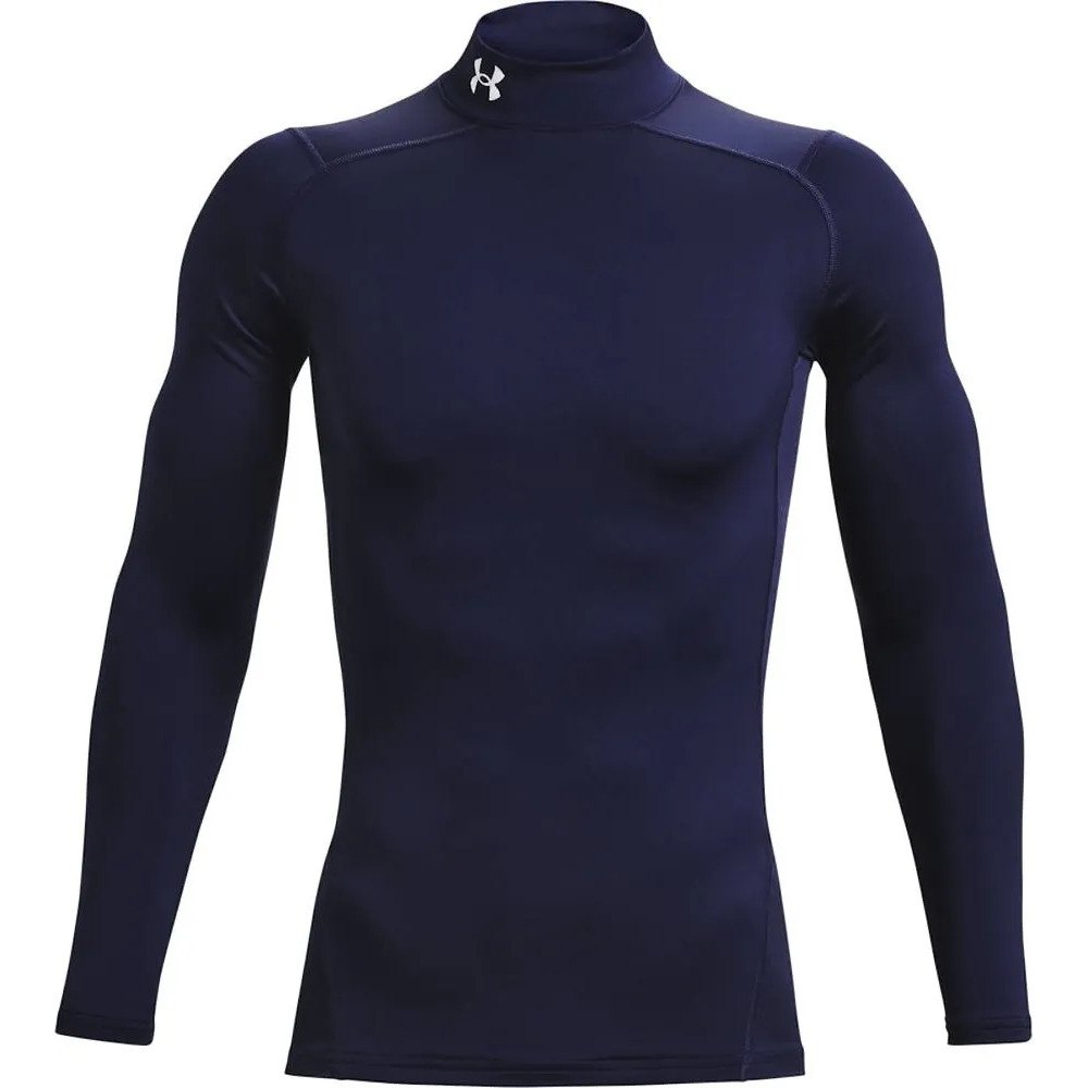 Under Armour Fitted High Neck Coldgear® Long Sleeve T-shirt Blau S / Regular Mann von Under Armour