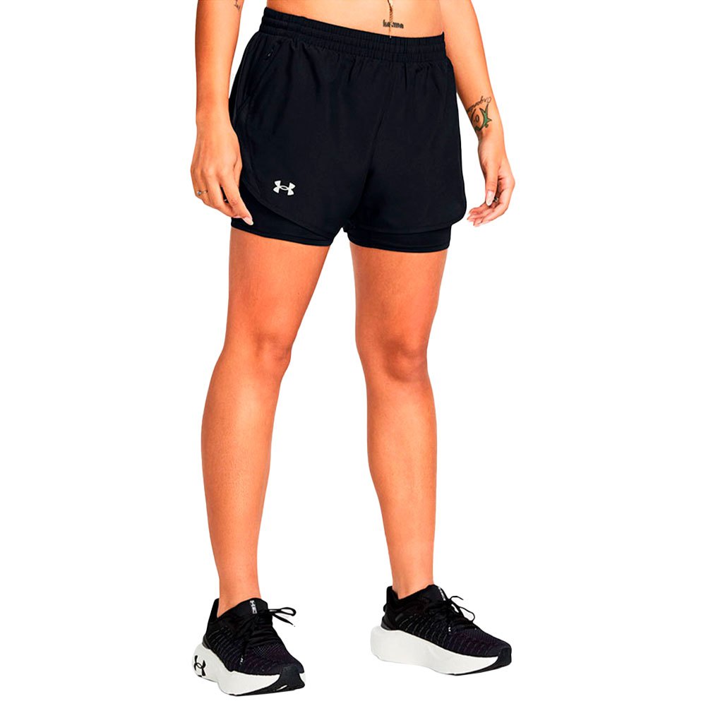 Under Armour Fly By 2-in-1 Shorts  XS Frau von Under Armour