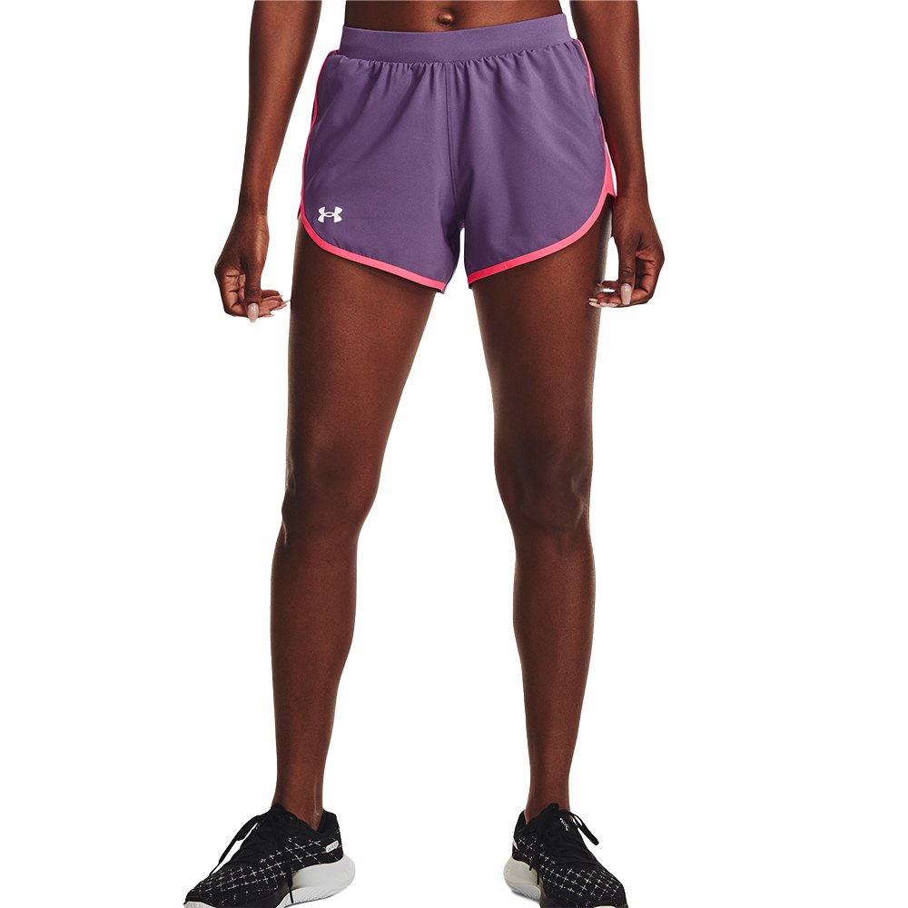Under Armour Fly By Elite 3´´ Shorts Lila XS Frau von Under Armour