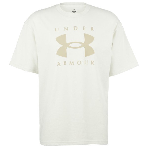 Under Armour - HW OS Branded S/S - T-Shirt Gr L weiß von Under Armour