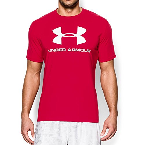Under Armour Herren Kurzarmshirt CC Sportstyle Logo, Red, MD, 1257615-600 von Under Armour