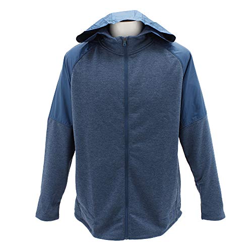 Under Armour Herren Oberteil MK1 Terry FZ Hoodie, Blau, LG, 1327404-437 von Under Armour