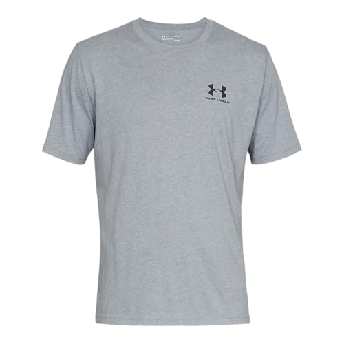 Under Armour Herren Sportstyle Left Chest, komfortables T-Shirt für Männer mit Logo auf der linken Brust, Sportshirt mit loser Passform von Under Armour