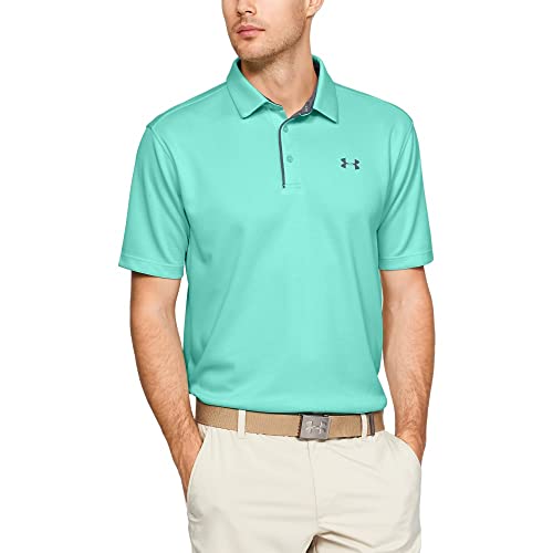 Under Armour Herren Tech Golf Poloshirt,grün (Neo Turquoise (361)), XXL Groß von Under Armour