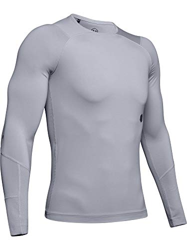 Under Armour Herren UA Rush Kompressionsshirt, leichtes Langarmshirt mit Rush-Technologie, langes Trainingsshirt mit Kompressionspassform von Under Armour