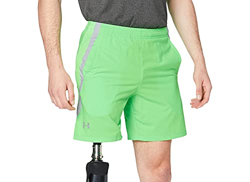 Under Armour Herren Kurze Hose UA Launch SW 7 Zoll, Grün, LG, 1326572-722 von Under Armour