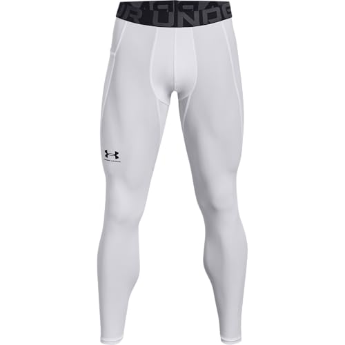 Under Armour Men's HeatGear Armour Leggings, White, 3X-Large von Under Armour